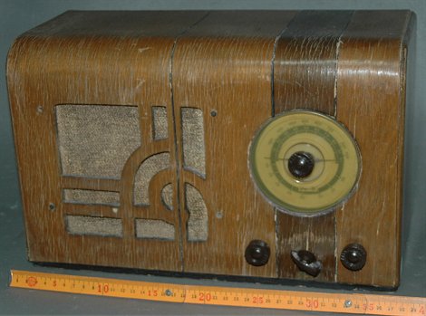 戦時中の普及型受信機